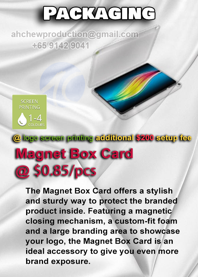 Singapore Customize Magnet Box Card for USB-Thumbdrive +6591429041
